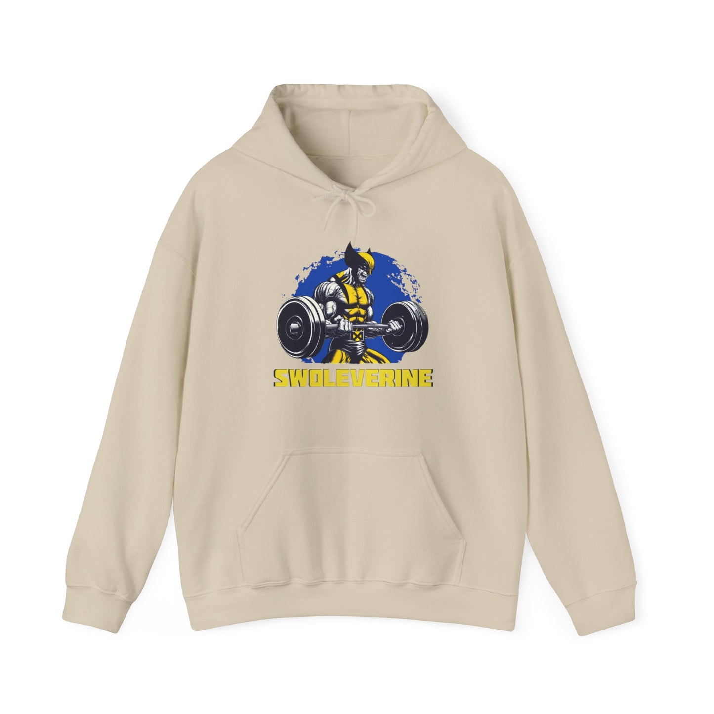 Swoleverine weightlifting hoodie