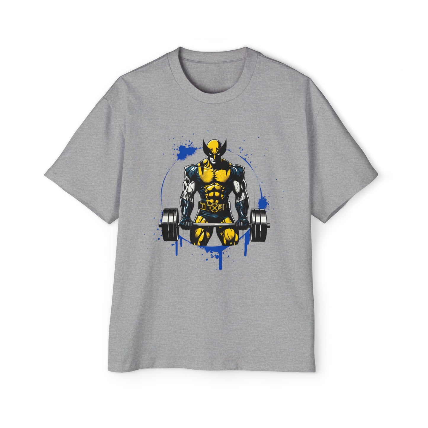 Wolverine weightlifting oversized T-shirt