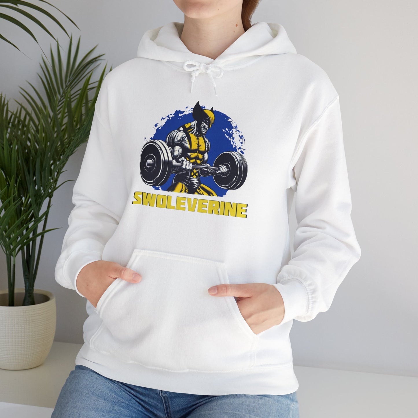 Swoleverine weightlifting hoodie