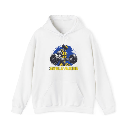 Swoleverine weightlifting hoodie