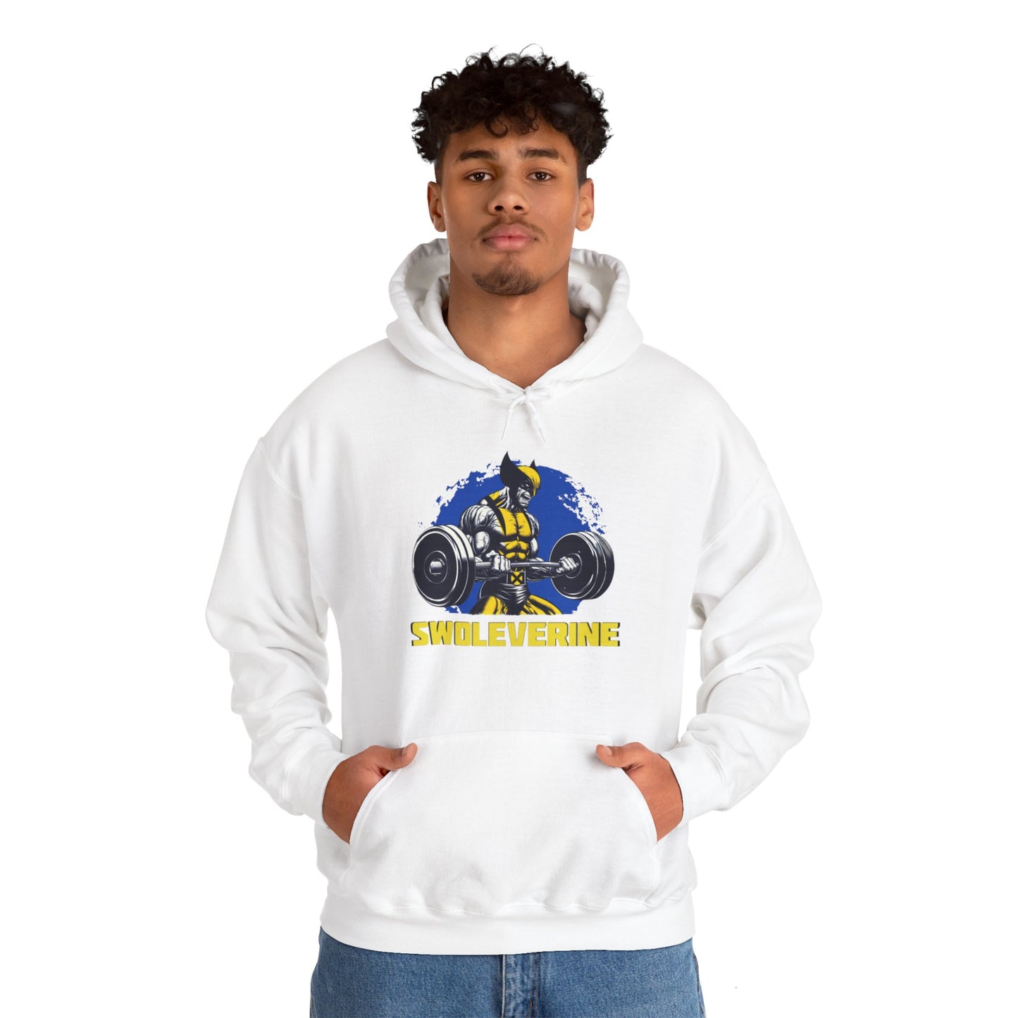 Swoleverine weightlifting hoodie