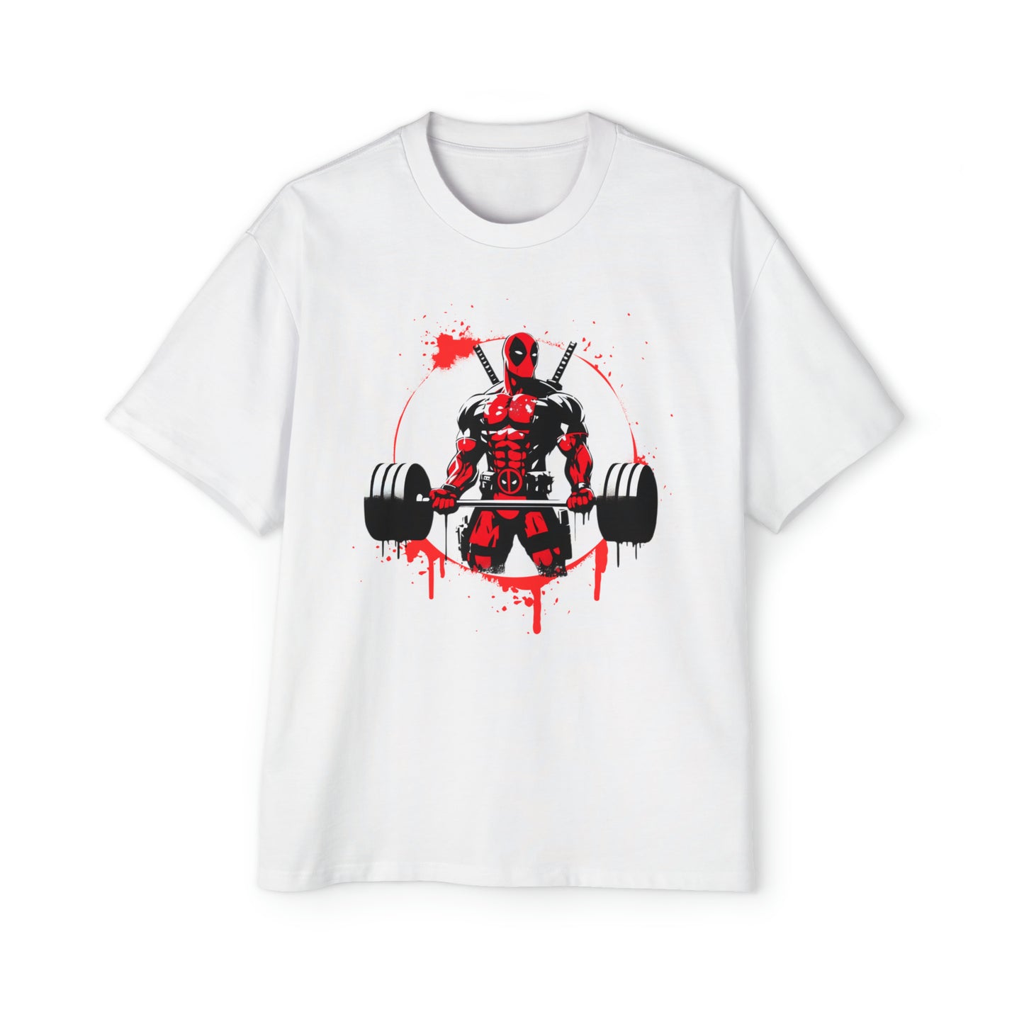 Deadpool weightlifting hoodie